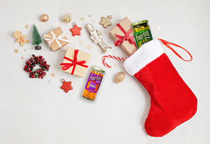 Foster’s Pickled Veggies Make Festive Holiday Hostess Gifts & Stocking Stuffers