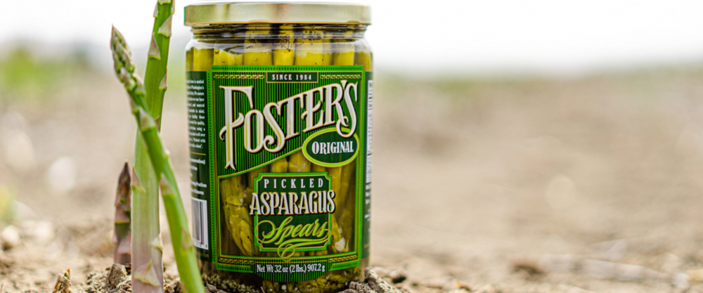 our farm to your table pickled asparagus 